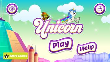 Unicorn Simulator Horse Run Kids Game 海報