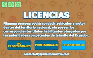 Mi Licencia de Conducir - Ecuador ภาพหน้าจอ 1