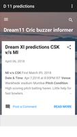 Dream 11 cricket tips 海報