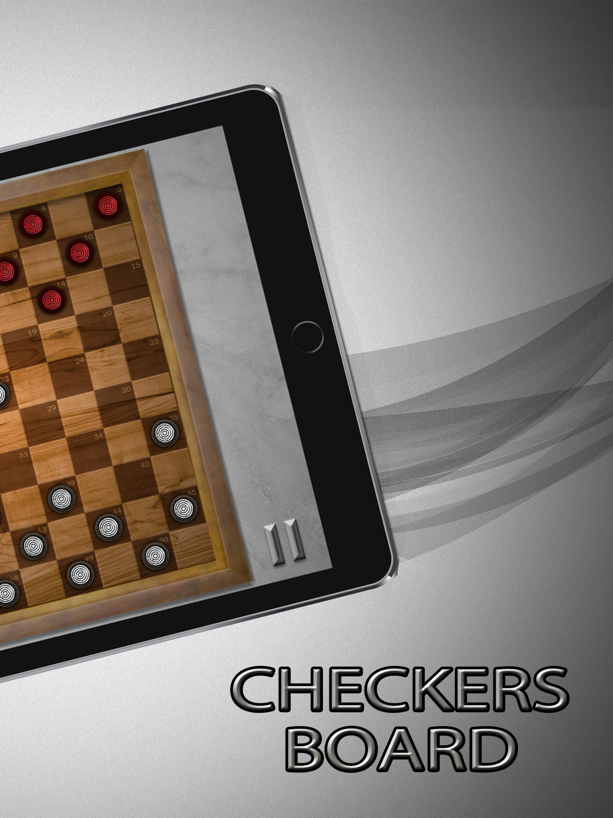Checkers 10. Международные шашки. Russian Checkers Puzzle. Run Checker. International Checker which popular than Ocher Checkers.