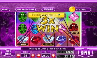 Free Bejeweled slot machine 스크린샷 2