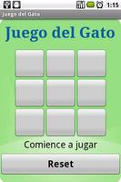 Juego del gato poster