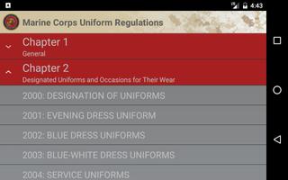 Marine Uniform Regulations ảnh chụp màn hình 3