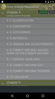 Army Uniform Regulations تصوير الشاشة 1