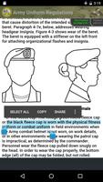 Army Uniform Regulations ảnh chụp màn hình 2