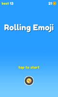 Rolling Emoji Affiche