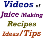 آیکون‌ Juice Making Recipes Video App