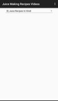 Juice Making Recipes Video App capture d'écran 1