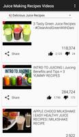 Juice Making Recipes Video App syot layar 2