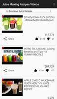Juice Making Recipes Video App capture d'écran 2