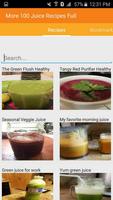 Juice Recipes Full capture d'écran 1