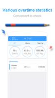 Overtime timesheet تصوير الشاشة 2