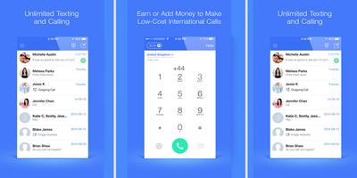 Text Now Unlimited Free calls screenshot 1