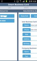 Smart Business Card (with NFC) تصوير الشاشة 1