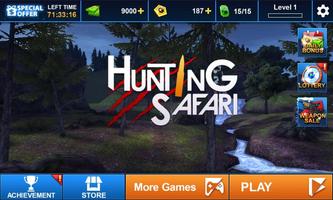 荒野狩獵 - Hunting Safari 3D 截圖 3