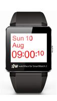 برنامه‌نما JJW Simplicity Watchface 1 SW2 عکس از صفحه