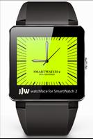 Square Clock1 for SmartWatch 2 Affiche