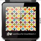 Square Clock2 for SmartWatch 2 icône