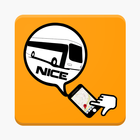 Nice - Tram & Bus ikon