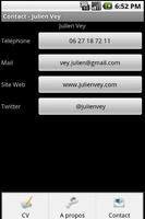 Mon CV - Julien Vey screenshot 1