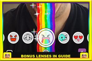 Guide Lenses Free snapchat capture d'écran 1