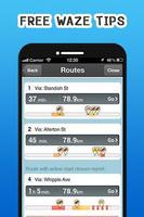 Free Waze GPS & Map Guide poster