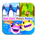Lagu Baby Shark, Monkey, Penguin APK