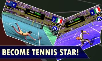 Tennis Stars Championship 3D 截图 1