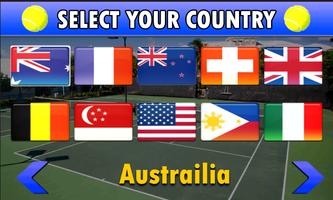 Tennis Stars Championship 3D imagem de tela 3