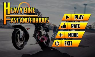 Poster Fast & Furious Heavy Bike Game