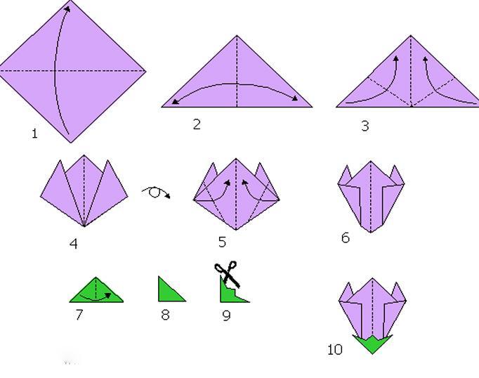 Крокус оригами для детей. Оригами цветок. Цветок оригами простой. Оригами цветок для детей. Оригами цветок схема для детей.