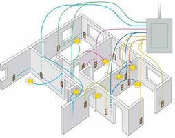 diagrama elétrico de fiação de casa imagem de tela 1