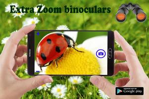 Jumelles - Binoculars Zoom Camera - Free Plakat