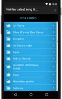 Nekfeu Songs & Lyrics, latest. capture d'écran 3