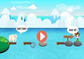 Jumper Frozen Blocky Games 海報