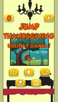 Jump Thanksgiving Turkey Holiday Games Affiche