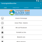 Campingplatz Blauer See أيقونة