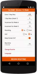 Go HAM - Smolov Calculator APK download