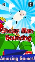 Sheep Man Bouncing-poster