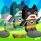 Blocky Bat Jumper Lego Man Game biểu tượng