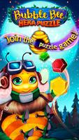 Bubble Bee - Hexa Puzzle poster