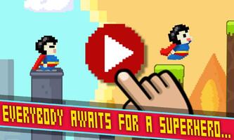 Jump Superman: Touch to Fly 截图 1