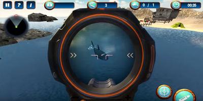 Tips for Underwater Shark Sniper Hunter اسکرین شاٹ 2