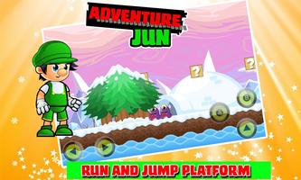 JUN Run Adventure Game-poster