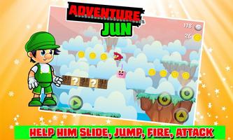 JUN Run Adventure Game スクリーンショット 1