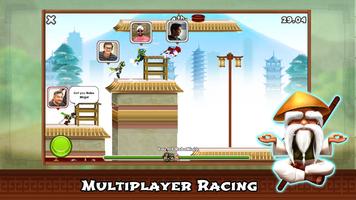 Ninja Race - Multiplayer تصوير الشاشة 1