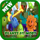 APK New Plantz vs. Mobz Mod for MCPE