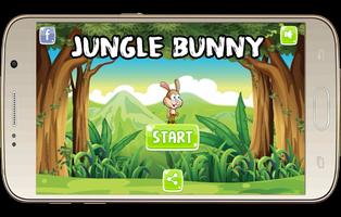 jungle bunny adventures jump poster
