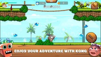 Jungle Donkey Kongs - Monkey Island Quest Game Affiche