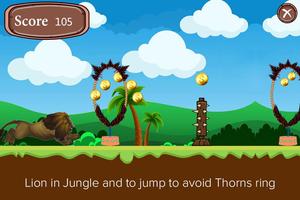 Jungle Lion Run captura de pantalla 2
